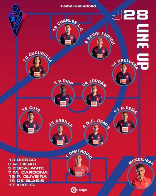 Eibar-Valladolid
