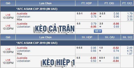Nhận định bóng đá Australia vs Uzbekistan, 21h00 ngày 21/1: Asian Cup 2019