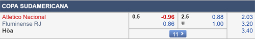 Nhận định Atletico Nacional vs Fluminense, 07h30 ngày 30/5
