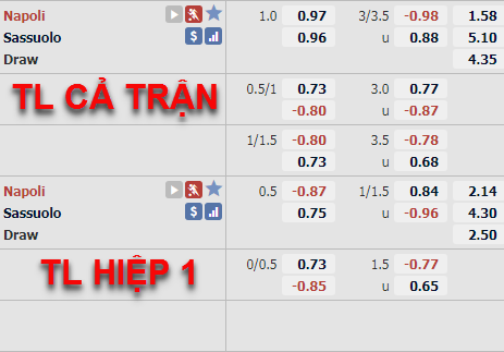 Tỷ lệ trận đấu