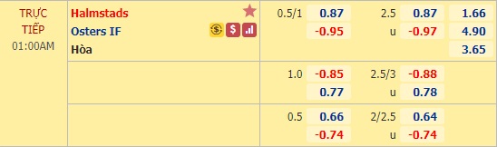 Nhận định soi kèo Halmstad vs Osters, 0h00 ngày 12/8: Hạng 2 Thụy Điển
