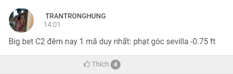 AEGOALer chốt kèo hôm nay, 21/8: THẾ THÔI chốt Sevilla & Xỉu