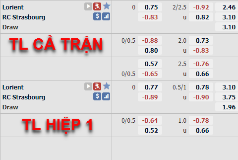 Tỷ lệ trận đấu