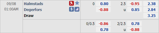 Nhận định soi kèo Halmstad vs Degerfors, 00h00 ngày 08/9: Hạng 2 Thuỵ Điển