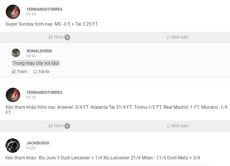 AEGOALer chốt kèo hôm nay, 8/11: THEREDS1 theo Man City, JACKBUIDOI theo Xỉu Juventus
