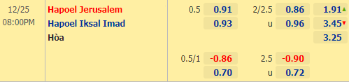 Nhận định bóng đá Hapoel Jerusalem vs Hapoel Iksal, 20h00 ngày 25/12: Hạng 2 Israel