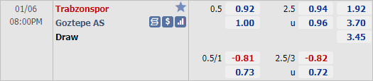 Nhận định bóng đá Trabzonspor vs Goztepe, 20h00 ngày 06/1: VĐQG Thổ Nhĩ Kỳ