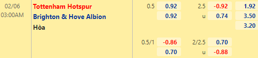 Nhận định bóng đá Tottenham vs Brighton, 03h00 ngày 06/02: Cúp FA Anh