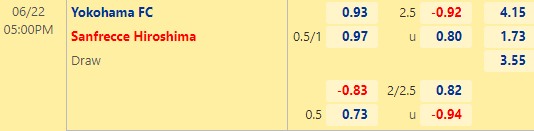 Nhận định bóng đá Yokohama FC vs Sanfrecce Hiroshima, 17h00 ngày 22/06: Cúp Nhật Hoàng