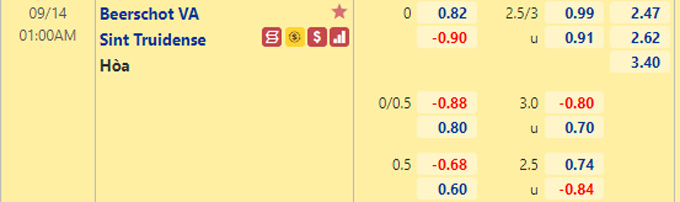 Nhận định bóng đá Beerschot VA vs St.Truidense, 01h00 ngày 14/9: VĐQG Bỉ