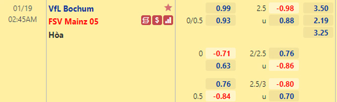 Nhận định bóng đá Bochum vs Mainz, 02h45 ngày 19/1: Cúp quốc gia Đức